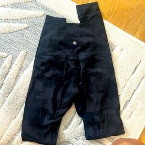 Lululemon size 2 align pants camo
